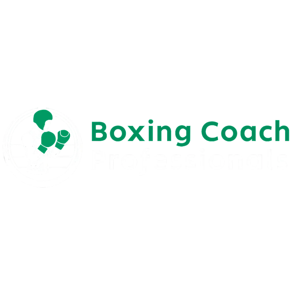 boxing coach professionals logo icon